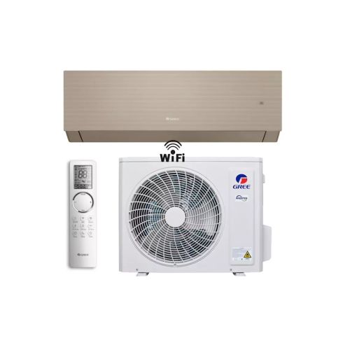 Кондиціонер Gree Clivia Inverter R32 (GWH18AUDXD-K6DNA1A Champagne)