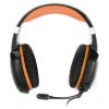 Навушники REAL-EL GDX-7700 SURROUND 7.1 black-orange - Зображення 1