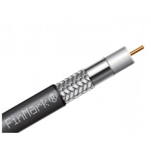 Кабель телевизионный FinMark RG-690, CCS, 100м, black (F690BV_100_black)