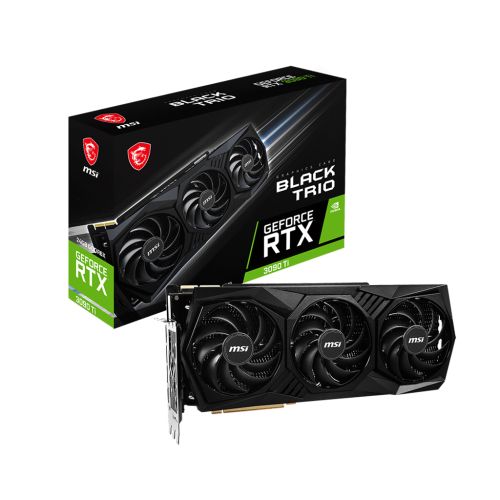 Відеокарта MSI GeForce RTX3090 Ti 24Gb BLACK TRIO (RTX 3090 Ti BLACK TRIO 24G)
