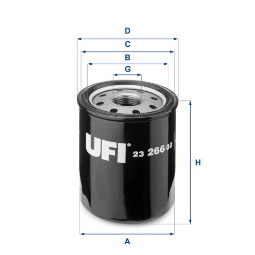 Фильтр масляный UFI 23.266.00