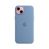 Чохол до мобільного телефона Apple iPhone 15 Silicone Case with MagSafe Winter Blue (MT0Y3ZM/A) - Зображення 1