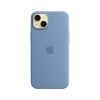 Чохол до мобільного телефона Apple iPhone 15 Silicone Case with MagSafe Winter Blue (MT0Y3ZM/A) - Зображення 2