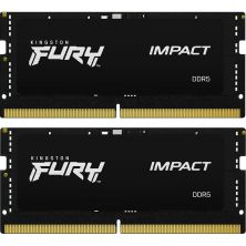 Модуль пам'яті для ноутбука SoDIMM DDR5 32GB (2x16GB) 6400 MHz Impact Kingston Fury (ex.HyperX) (KF564S38IBK2-32)