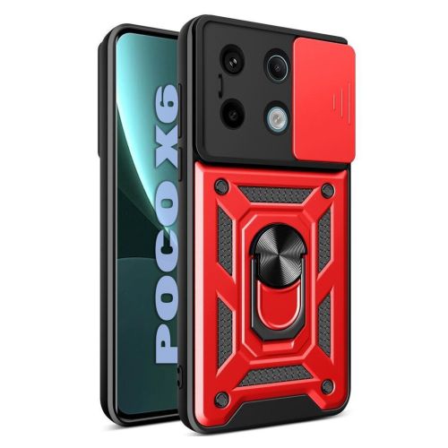 Чохол до мобільного телефона BeCover Military Poco X6 Red (711009)