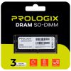 Модуль пам'яті для ноутбука SoDIMM DDR4 8GB 2666 MHz Prologix (PRO8GB2666D4S) - Зображення 3
