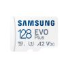 Карта пам'яті Samsung 128 GB microSDXC Class 10 UHS-I U3 V30 A2 EVO Plus+SD Adapte (MC128SA/EU) - Зображення 1
