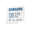 Карта пам'яті Samsung 128 GB microSDXC Class 10 UHS-I U3 V30 A2 EVO Plus+SD Adapte (MC128SA/EU) - Зображення 2