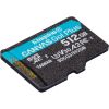 Карта пам'яті Kingston 512GB microSDXC сlass 10 UHS-I U3 V30 A2 Canvas Go Plus G4 (SDCG4/512GBSP) - Зображення 1