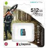 Карта пам'яті Kingston 512GB microSDXC сlass 10 UHS-I U3 V30 A2 Canvas Go Plus G4 (SDCG4/512GBSP) - Зображення 2