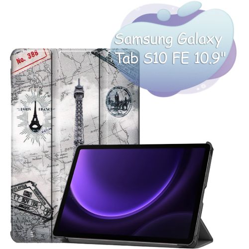 Чохол до планшета BeCover Smart Case Samsung Galaxy Tab S10 FE (SM-X520/SM-X526) 10.9 Paris (713288)