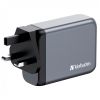 Зарядний пристрій Verbatim GaN 100 W 4 ports (2xUSB-C-100 W,USB-C 65 W /USB-A -3.0) (32202) - Зображення 3