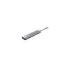 Концентратор Trust USB-C 7-in1 2xUSB-А 3.2/2xUSB-С/2xHDMI/DP aluminiu 0.16m grey (25661_TRUST) - Зображення 2