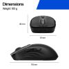 Мишка HP 700 Rechargeable Wireless/Bluetooth Black (AZ7B0AA) - Зображення 2