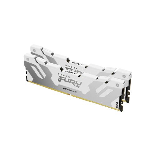 Модуль памяти для компьютера DDR5 32GB (2x16GB) 8000 MHz Renegade White Kingston Fury (ex.HyperX) (KF580C38RWK2-32) Модуль памяти для компьютера DDR5 32GB (2x16GB) 8000 MHz Renegade White Kingston Fury (ex.HyperX) (KF580C38RWK2-32)