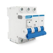 Автоматический выключатель CHINT NXB-63-3P-C6