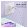 Дата кабель USB-C to Lightning 3.0m 3A white Essager (EXCTL-CHC02) - Зображення 1