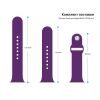 Ремешок для смарт-часов Armorstandart Sport Band (3 Straps) для Apple Watch 42 (Series 11-10)/41/40/38 Ultraviolet (ARM52216) - Изображение 2