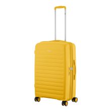 Валіза 2E Aero 63/78 л бурштиново-жовта (2E-SPP-AERO-M-AY)