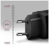 Зарядное устройство AXAGON 1xUSB QC4.0 + 1xUSB-C PD30W PPS black (ACU-PQ30) - Изображение 3