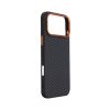Чехол для мобильного телефона Armorstandart LikeCarbon2 SE MagCase Apple iPhone 17 Pro Max Black Orange (ARM89162) - Изображение 2