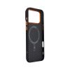 Чехол для мобильного телефона Armorstandart LikeCarbon2 SE MagCase Apple iPhone 17 Pro Max Black Orange (ARM89162) - Изображение 3