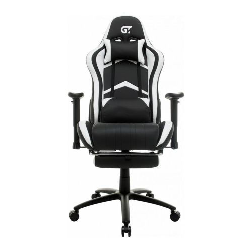 Крісло ігрове GT Racer X-2534-F Black/White