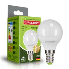 Лампочка Eurolamp LED G45 5W E14 4000K 220V (LED-G45-05144(P))