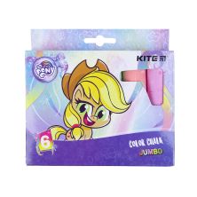 Мел Kite цветной Jumbo My Little Pony, 6 цветов (LP21-073)
