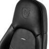 Кресло игровое Noblechairs Icon Black/Platinum White (NBL-ICN-PU-BPW) - Изображение 1