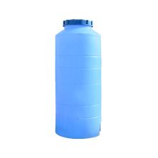 Ємність для води Пласт Бак вертикальна харчова 300 л вузька синя (12431)