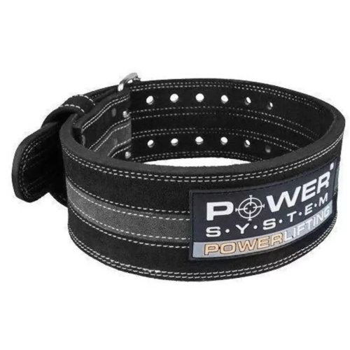 Атлетичний пояс Power System Power Lifting PS-3800 Black/Grey Line M (PS-3800_M_Black_Grey)