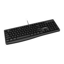 Клавиатура Canyon KB-50 Slim USB UA Black (CNE-CKEY5)