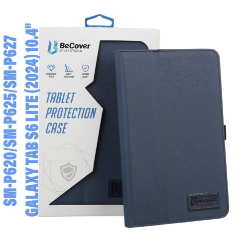 Чехол для планшета BeCover Slimbook Samsung Tab S6 Lite (2024) 10.4 P620/P625/P627 Deep Blue (710811)