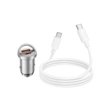 Зарядное устройство HOCO NZ10 Handy USB-A/Type-C Silver (6942007601849)