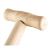 Лопата Verto штикова пряма, руків'я дерев'яне Т-подібне, 117см, 1.2кг (15G017) - Зображення 3
