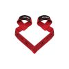 Кистьові лямки RDX S4 Gym Cotton Gel Straps Red Plus (WAC-S4R+) - Зображення 2