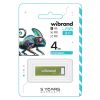 USB флеш накопитель Wibrand 4GB Chameleon Green USB 2.0 (WI2.0/CH4U6LG) - Изображение 1