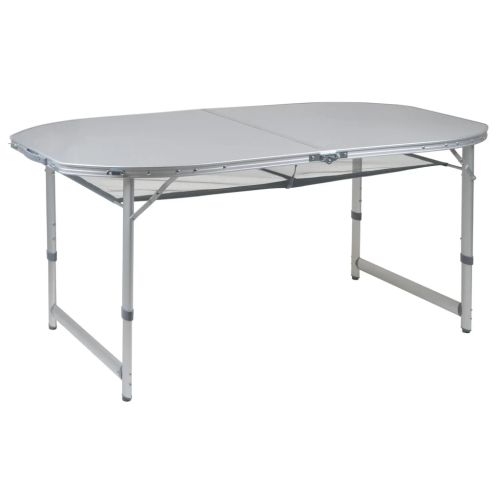 Туристичний стіл Bo-Camp Premium Oval 150x80 cm Grey (1404405)