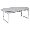 Туристичний стіл Bo-Camp Premium Oval 150x80 cm Grey (1404405) - Зображення 1