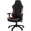 Кресло игровое Anda Seat Luna Color PVC Size L Black/Orange (AD18-48-BO-PV) - Изображение 2