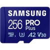 Карта пам'яті Samsung 256 GB microSDXC Pro Plus UHS-I U3 V30 A2 Class 10 + SD-adap (MB-MD256SA/EU) - Зображення 1