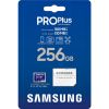 Карта пам'яті Samsung 256 GB microSDXC Pro Plus UHS-I U3 V30 A2 Class 10 + SD-adap (MB-MD256SA/EU) - Зображення 2