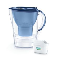 Фільтр-глечик Brita Marella Memo MXPro 2.4л (1.4л очищеної води) з фільтр-картриджем, синій (1052799)