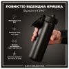 Пляшка для води ION8 OneTouch Stainless Steel 600 мл Black (I8SS600BLK) - Зображення 2
