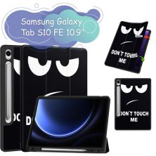 Чохол до планшета BeCover Flexible TPU Mate Samsung Galaxy Tab S10 FE (SM-X520/SM-X526) 10.9 Don''t Touch (713269)