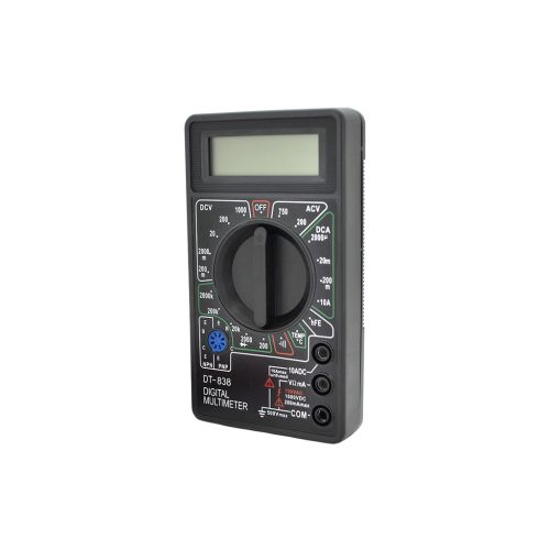 Цифровой мультиметр Voltronic DT-838, V, A, R , T, Q60 (DT-838)
