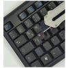 Наклейка на клавиатуру BestKey непрозрачная чорная, 76, оранжевый (BKU13ORA/014) - Изображение 2