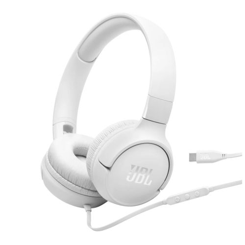 Навушники JBL Tune 520C USB-C White (JBLT520CWHT)