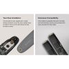 Кишеня зовнішня ASUS SSD PCIe NVMe M.2 2230/2242/2260/2280 USB Type-C 3.2 Gen 2x1 grey (90DD02R6-M09000) - Зображення 1